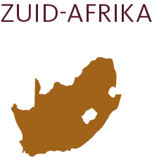 Zuid-Afrika wijnkaart